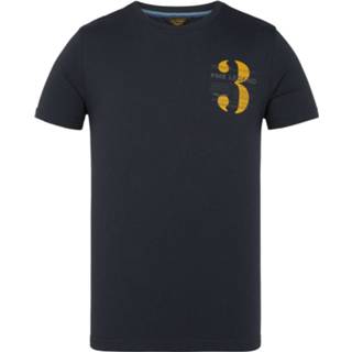 👉 Short sleeve XXL men t-shirts blauw r-neck single jersey sky captain 8719419727560