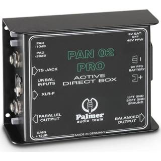 👉 Palmer PAN 02 PRO Professionele actieve DI box 4049521169342