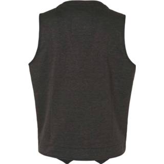 👉 Gilet zwart men gilets Gilet, knitted melange with neps black 8720151008237