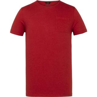 👉 Short sleeve l XXL m XL XXXL men t-shirts rood r-neck jersey bamboo molten lava 8719419708798 8719419708811