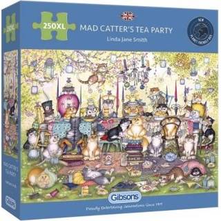 👉 Puzzel XL Mad Catter's Tea Party 250 5012269027174