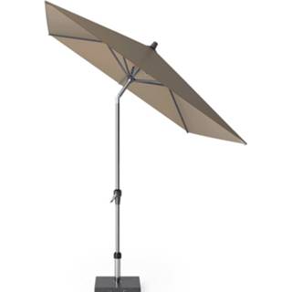 👉 Parasol active Riva 250x200 cm taupe met kniksysteem 8720039162914