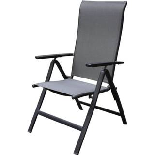 👉 Lucca standenstoel verstelbaar aluminium antraciet