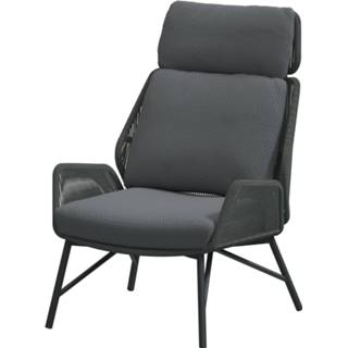 👉 Loungestoel grijs rope active 4 Seasons Outdoor Carthago lounge stoel platinum 8720087006161