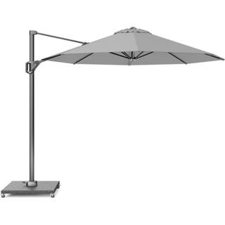 👉 Zweefparasol grijs Voyager T1 300cm (Light grey) 8720039162600