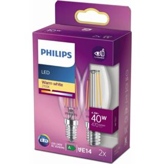 👉 Active Philips 4,3W - E14 2700K 470 lumen 929001889767 8718699777616