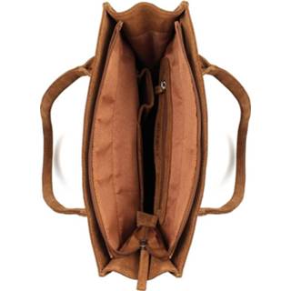 👉 DSTRCT Dames Leren Shopper Small Portland Road Cognac