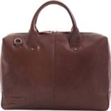 👉 Laptoptas bruin leer Clusief MacBook Pro mannen schoudertas effen zwart active plevier Heren Leren 15.6 inch Rock Basalt 8719874260633