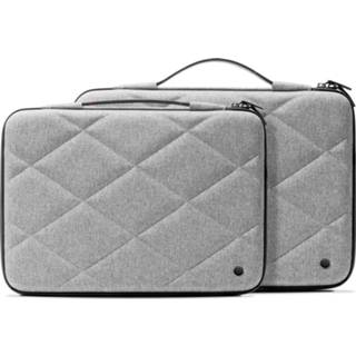 👉 Laptophoes grijs katoen vrouwen sleeve ruit active Twelve South SuitCase MacBook Pro / Air 13 inch 811370023335