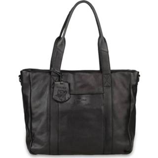 👉 Laptoptas zwart leer Clusief MacBook Pro vrouwen schoudertas effen active Burkely Dames Leren 14 inch Just Jackie 8717128033323