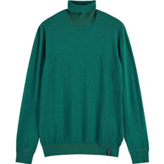 👉 Groen m l XL men truien XXL s donkergroen Classic turtleneck pull glacier green melang 8719029268088 8719029268071