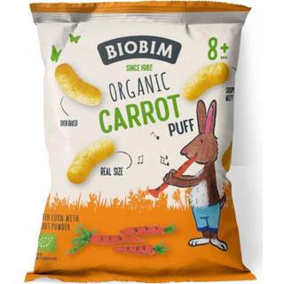 Biobim Organic Carrot Puff 8mnd+ 8713445090193