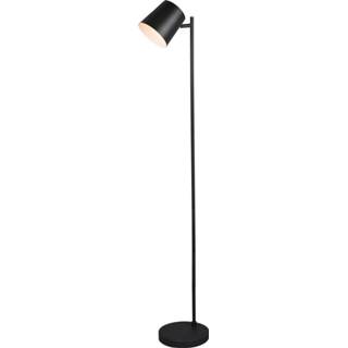 👉 Vloerlamp zwart a+ mat LED Blake met accu, dimbaar,