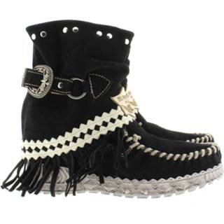 👉 Vrouwen zwart El Vaquero Rocket booties 7423611445443