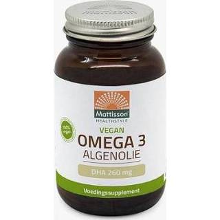 👉 Algen olie active Mattisson Omega 3 Algenolie DHA 260mg 8717677969210