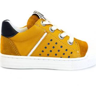 👉 Veterschoenen geel leer male Develab yellow napp 8719989316591