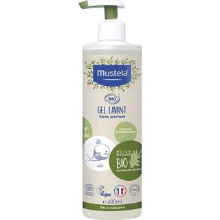 👉 Wasgel active Mustela BIO Haar/ Lichaam 400ml 3504105034351