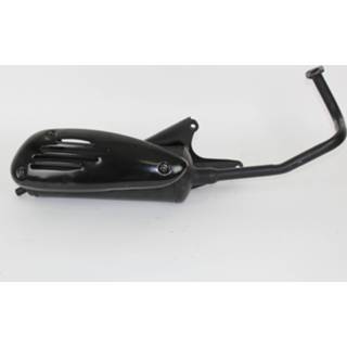 👉 Uitlaat zwart active 4-takt China LX AGM VX50 hitteschild met schade