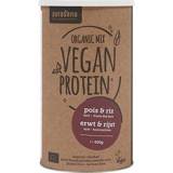 👉 Purasana Vegan erwt & rijst proteine acai - bosvruchten bio 400g 5400706614726