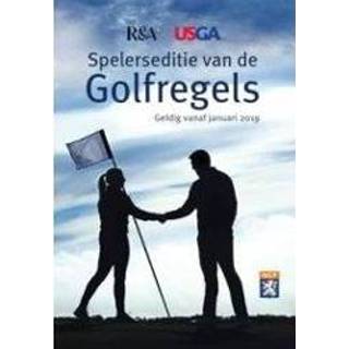 👉 Golfboek unisex active Golfboeken Spelerseditie Van De Golfregels 9789085166214