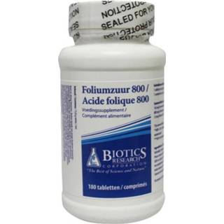 👉 Biotics Foliumzuur 800 mcg