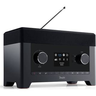 👉 Draagbare radio zwart active Teufel 3sixty, stereoradio met bluetooth, DAB+ en 360 graden sound,