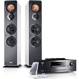 👉 Stereo installatie wit ons multitalent active Teufel Ultima 40 Kombo, high-end met cd-mp3 player, bluetooth®, DAB+,