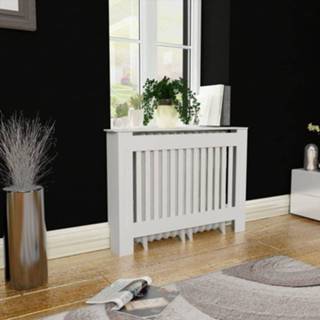 👉 Radiator wit MDF White Cover Heating Cabinet 44