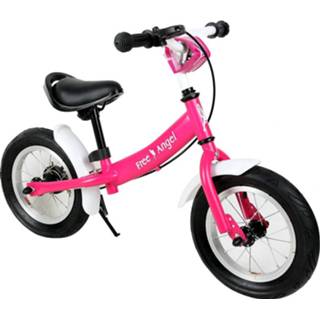 👉 Loopfiets roze active meisjes Deuba Engel 4250525322026