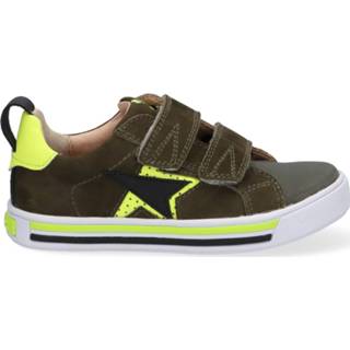 👉 Jongenssneaker leer male groen jongens Braqeez Dani day sneakers 8719512202766