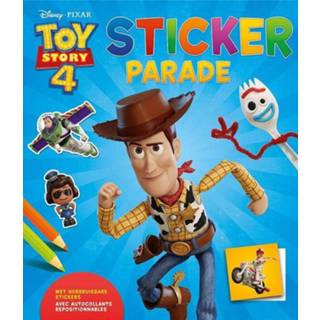 👉 Disney Sticker Parade Toy Story 4. Met herbruikbare stickers, onb.uitv. 9789044756005