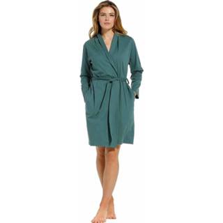 👉 Damesbadjas groen s vrouwen Pastunette donkergroen
