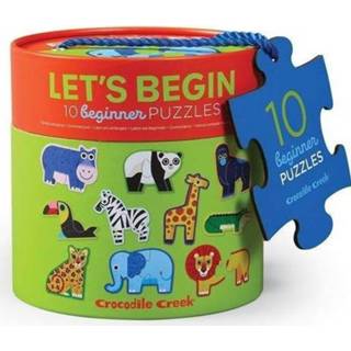 👉 Puzzel Crocodile Creek two piece Jungle 2 jr+ / 10 x stks