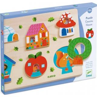 👉 Puzzel DJECO Coucou huis 18 mnd+ 3070900010642