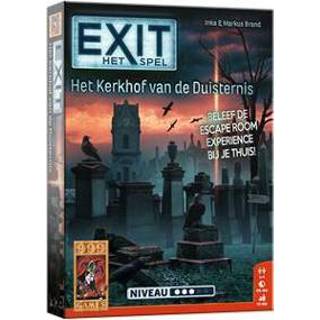👉 Stuks gezelschaps spellen 999 Games EXIT - Het kerkhof van de duisternis 8719214429270