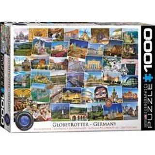 👉 Puzzel stuks Eurographics Germany - Globetrotter 1000 stukjes 628136654654