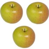 👉 Active 3x Kunst fruit appels 8 cm