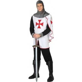 👉 Carnavalskostuum middeleeuwse kruistocht ridder voor heren