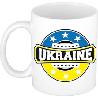 👉 Ukraine / Oekraine embleem mok / beker 300 ml