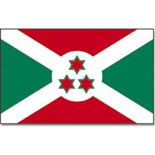 👉 Landen thema vlag Burundi 90 x 150 cm feestversiering