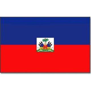 👉 Gevelvlag active Gevelvlag/vlaggenmast vlag Haiti 90 x 150 cm