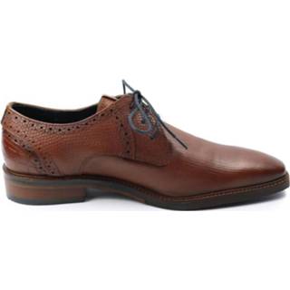 👉 Lage veterschoenen male cognac leer Jenszen 3967 veterschoen