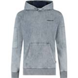 👉 Blauw denim l male Purewhite Hoody sweat blue 8719263300872