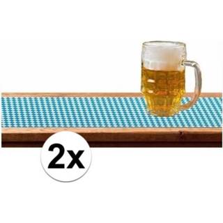 👉 Tafel loper active 2x Oktoberfest tafellopers 600 cm