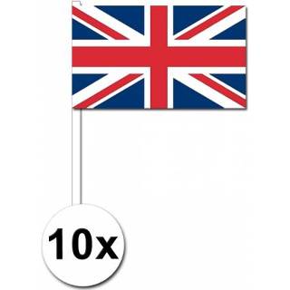 👉 Zwaaivlaggetjes Verenigd Koninkrijk 10 stuks