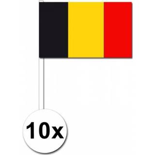 👉 10 zwaaivlaggetjes Belgische vlag
