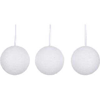 👉 Kerstbal foam active 3x Onbreekbare kerstballen 10 cm kerstversiering