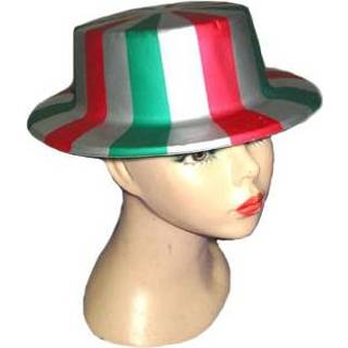 👉 Plastic Italie hoeden voor volwassenen - Feestartikelen - Thema feest - EK