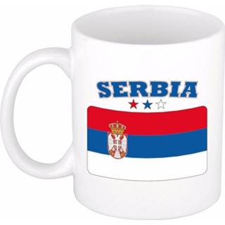 👉 Beker / mok Servische vlag 300 ml