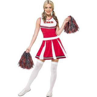 👉 Cheerleader jurk met pompons